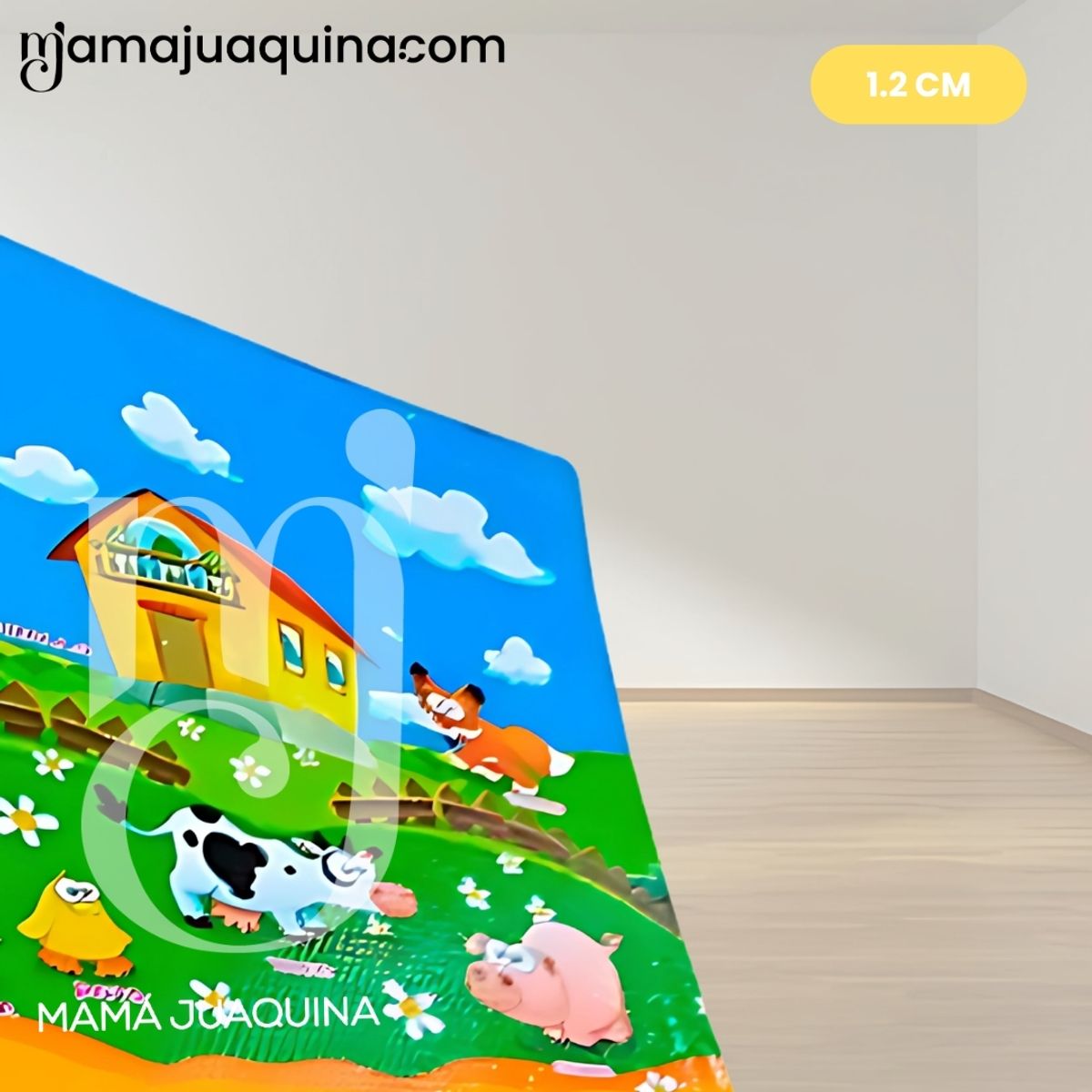 BABY - Piso Rompecabezas para Bebés «CUTE FARM» Color full