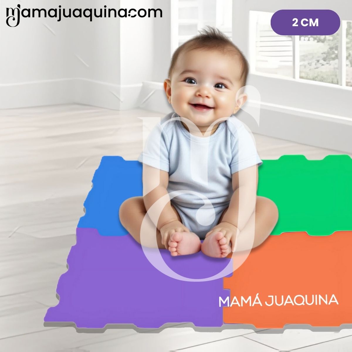 BABY - Piso Rompecabezas para Bebés «COUSY FLOOR ABC» Color full