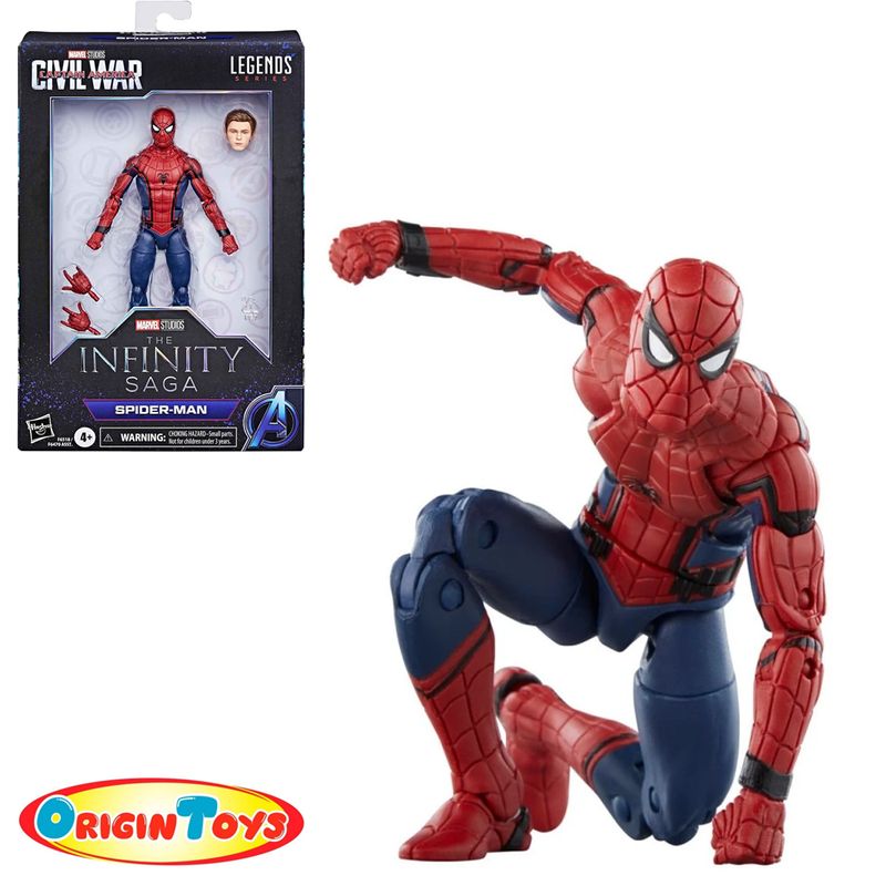 HASBRO - INFINITY SAGA - CAPTAIN AMERICA CIVIL WAR - SPIDERMAN
