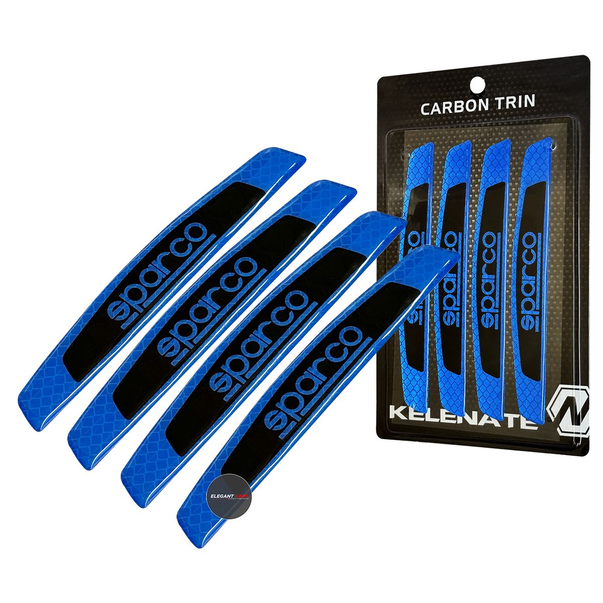 GENERICO - Protector de puerta 4pcz reflectivo auto camioneta