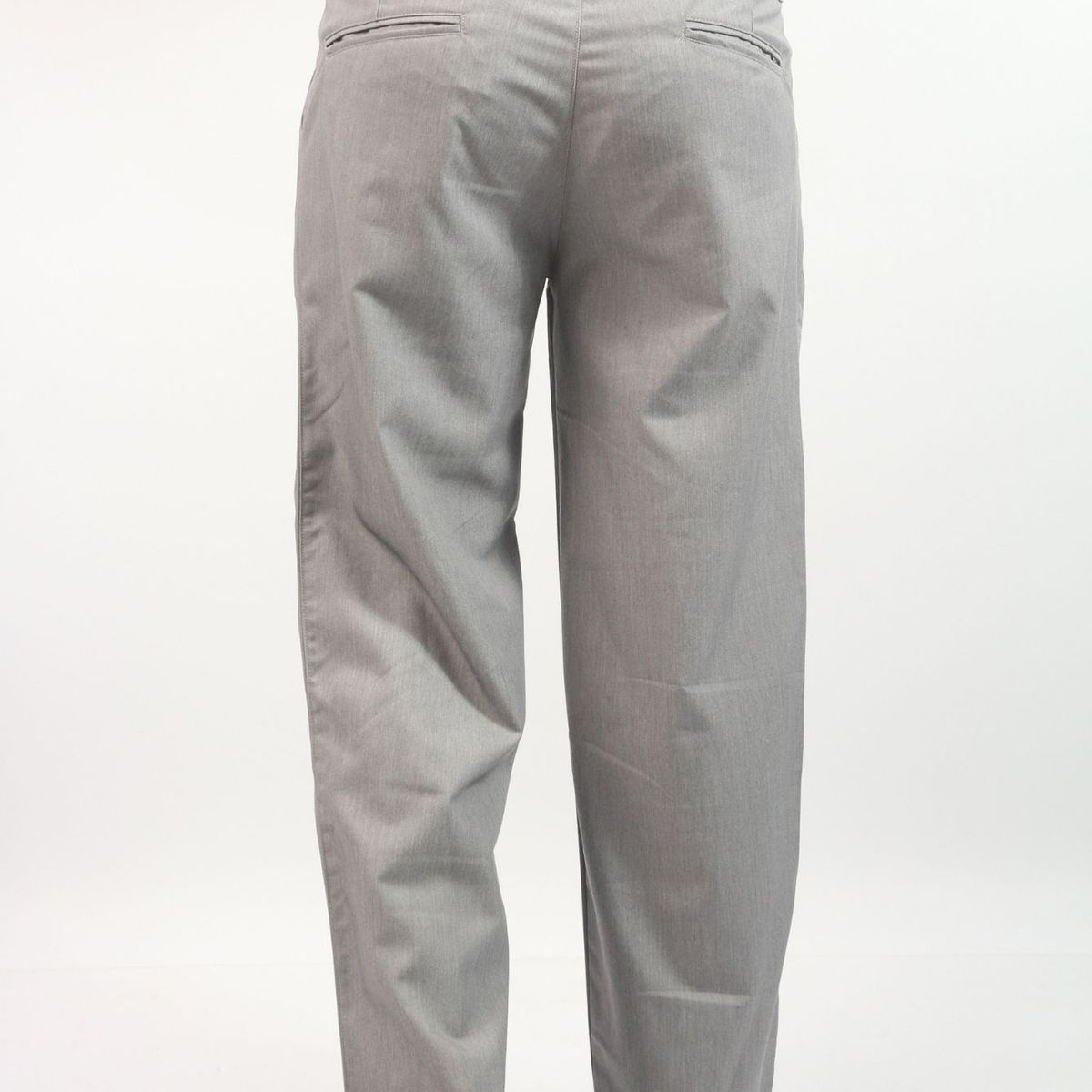 J JERAOUS - PANTALOM JERAOUS MILANO PLIEGUES YUSEPE Plateado