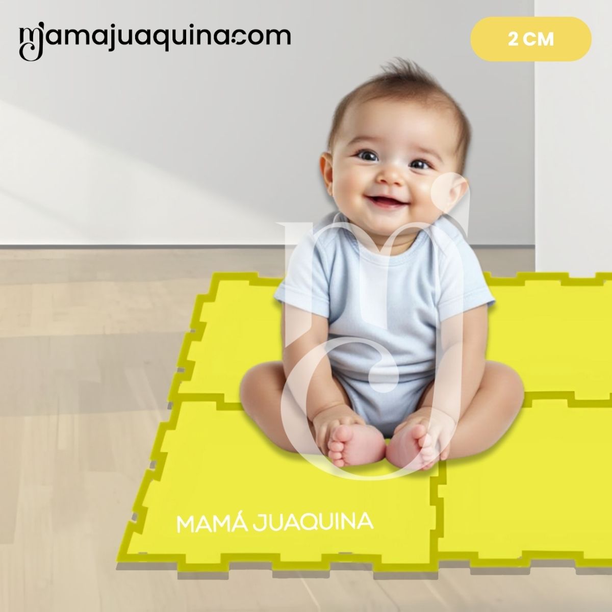 BABY - Piso Rompecabezas para Bebés «COUSY FLOOR» Yellow