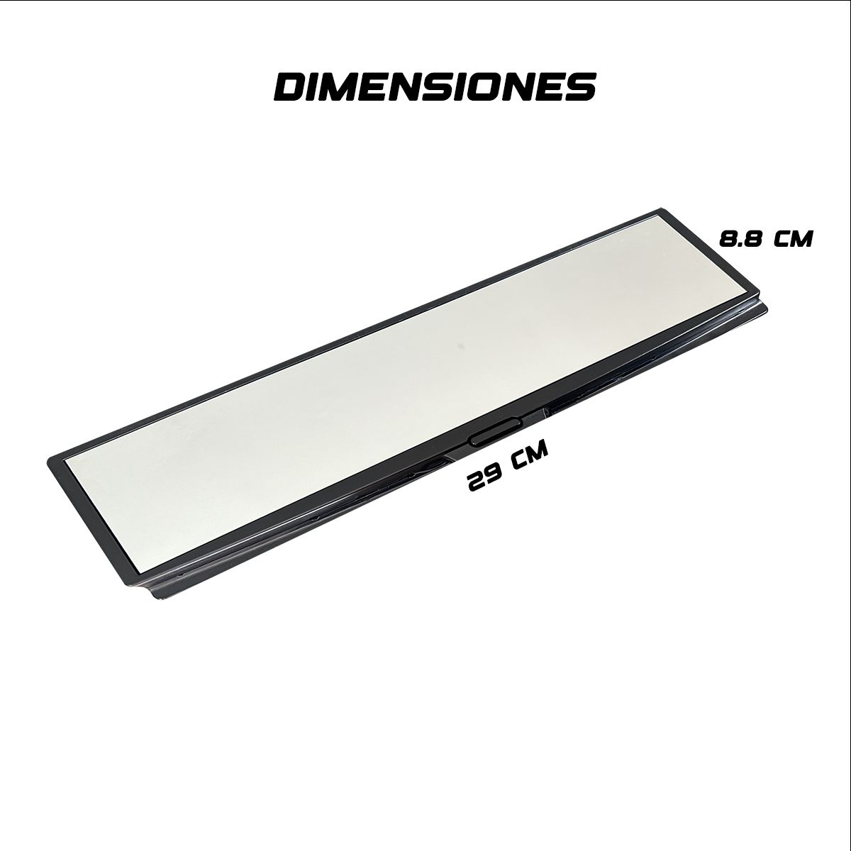 GENERICO - Espejo retrovisor panoramico mayor seguridad