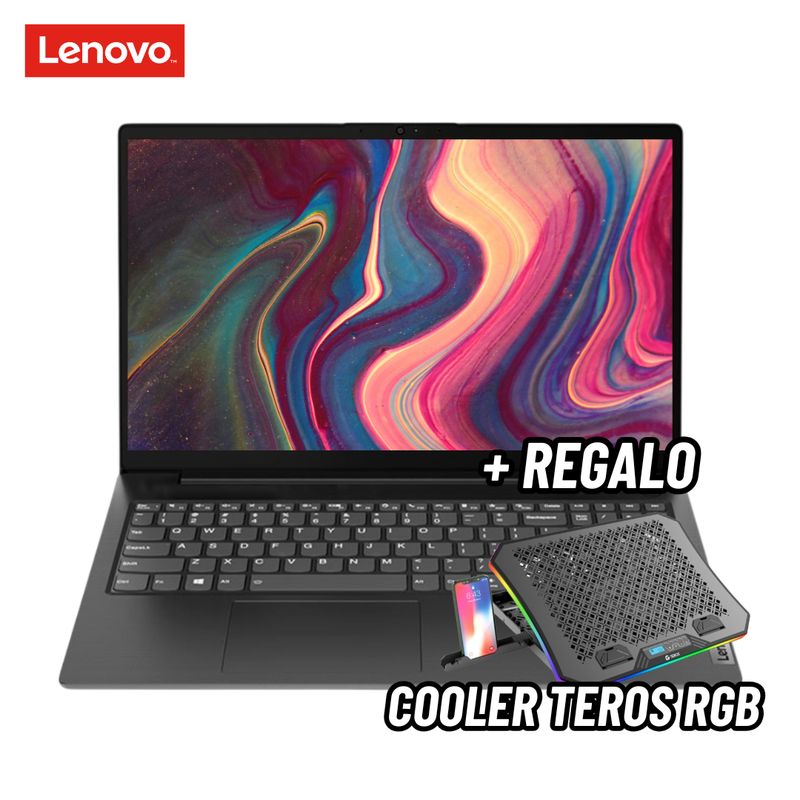 LENOVO - LAPTOP LENOVO V15 G2 IJL 15.6 FHD INTEL CELERON N4500 8GB RAM 256GB SSD + COOLER TEROS