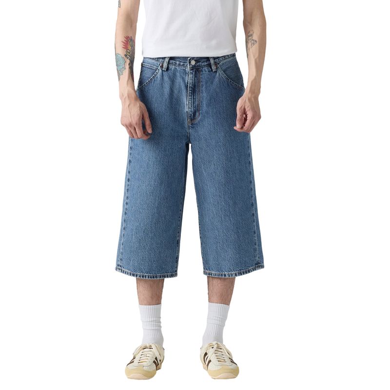 LEVIS - Jeans Hombre Twisted Baggy Capri Azul Levis