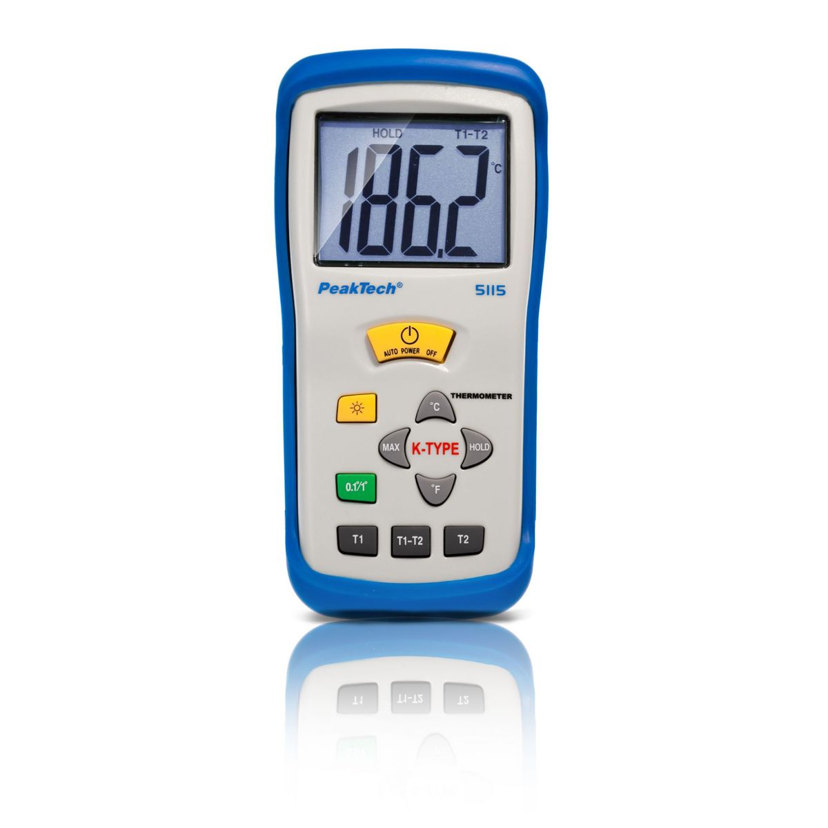 PEAKTECH - TERMÓMETRO DIGITAL TIPO K  -50  +1300 °C - PEAKTECH P-5115