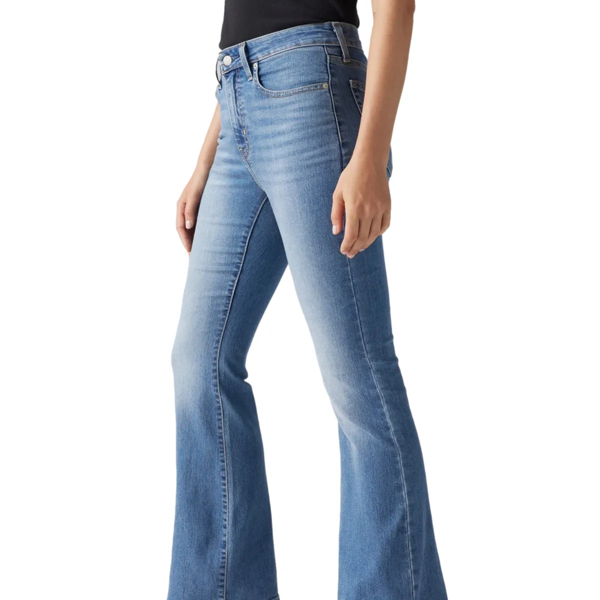 LEVIS - Jeans Mujer 726 Hr Flare Celeste Levis