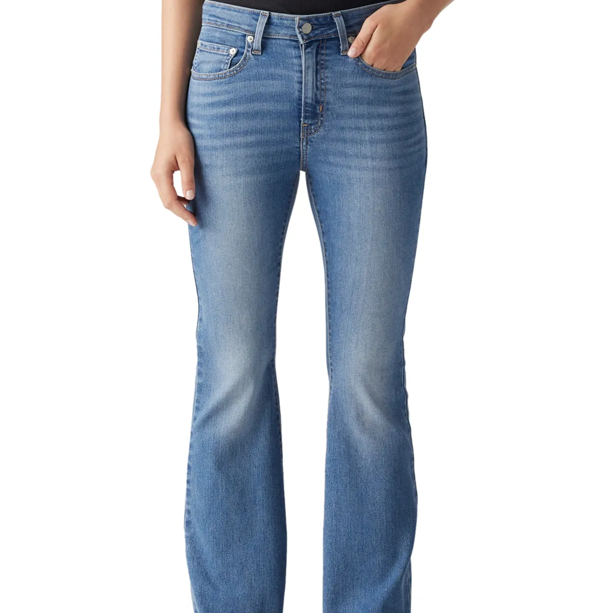 LEVIS - Jeans Mujer 726 Hr Flare Celeste Levis