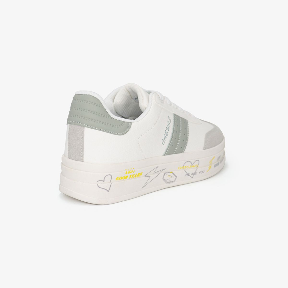 ARIANA BY PAR&SS - Zapatillas Urbanas Mujer ARIANA 7052-25Q2 Blanco Verde