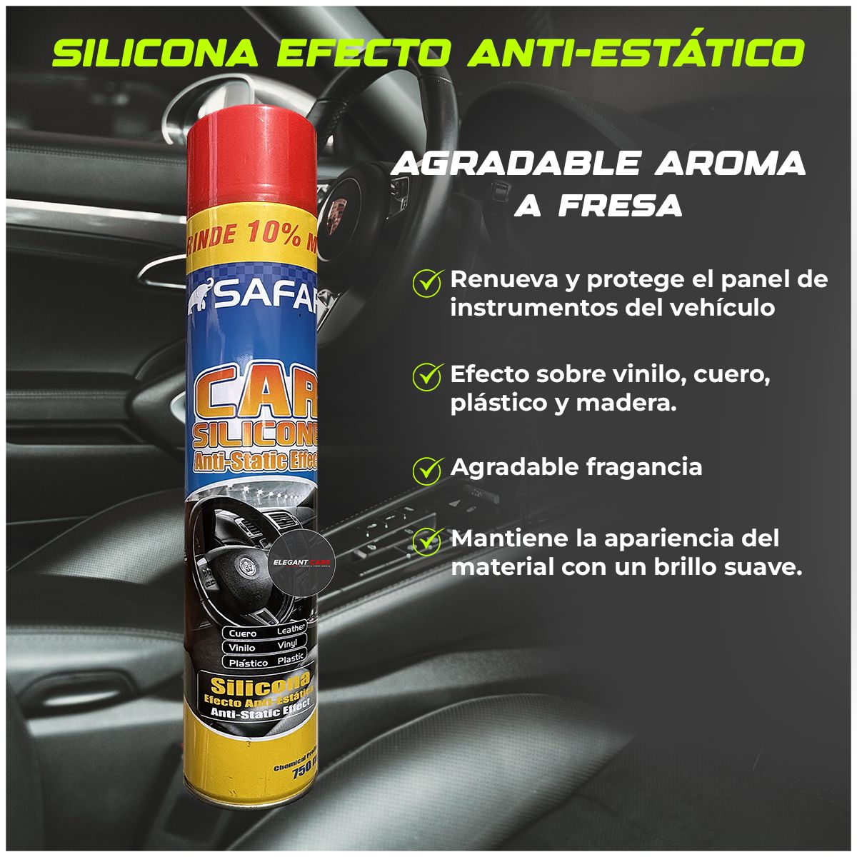 GENERICO - Silicona anti-static 750mm Fresa