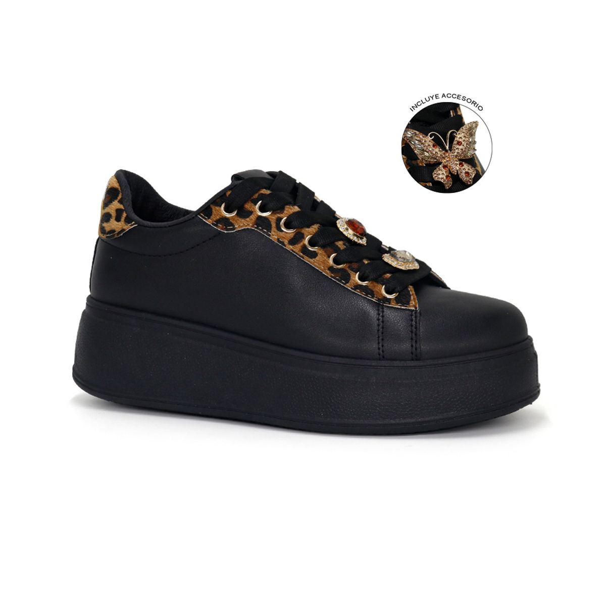 ARIANA BY PAR&SS - Zapatillas Urbanas Mujer ARIANA ZJY01-25Q2 Negro