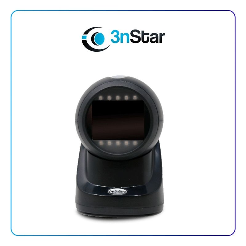 3NSTAR - Lector De Código De Barras 3Nstar Sc505 Usb 1D2D Maniobrabilidad Manos Libres Y Omni-Dir