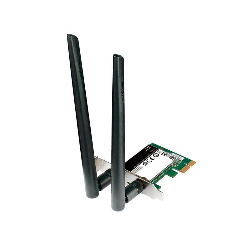 GENERICO - Tarjeta Wifi D-Link Dwa-582 Ac1200 Dual Band 245Ghz Pci-E X1 - Conexión Rápida Y Estab