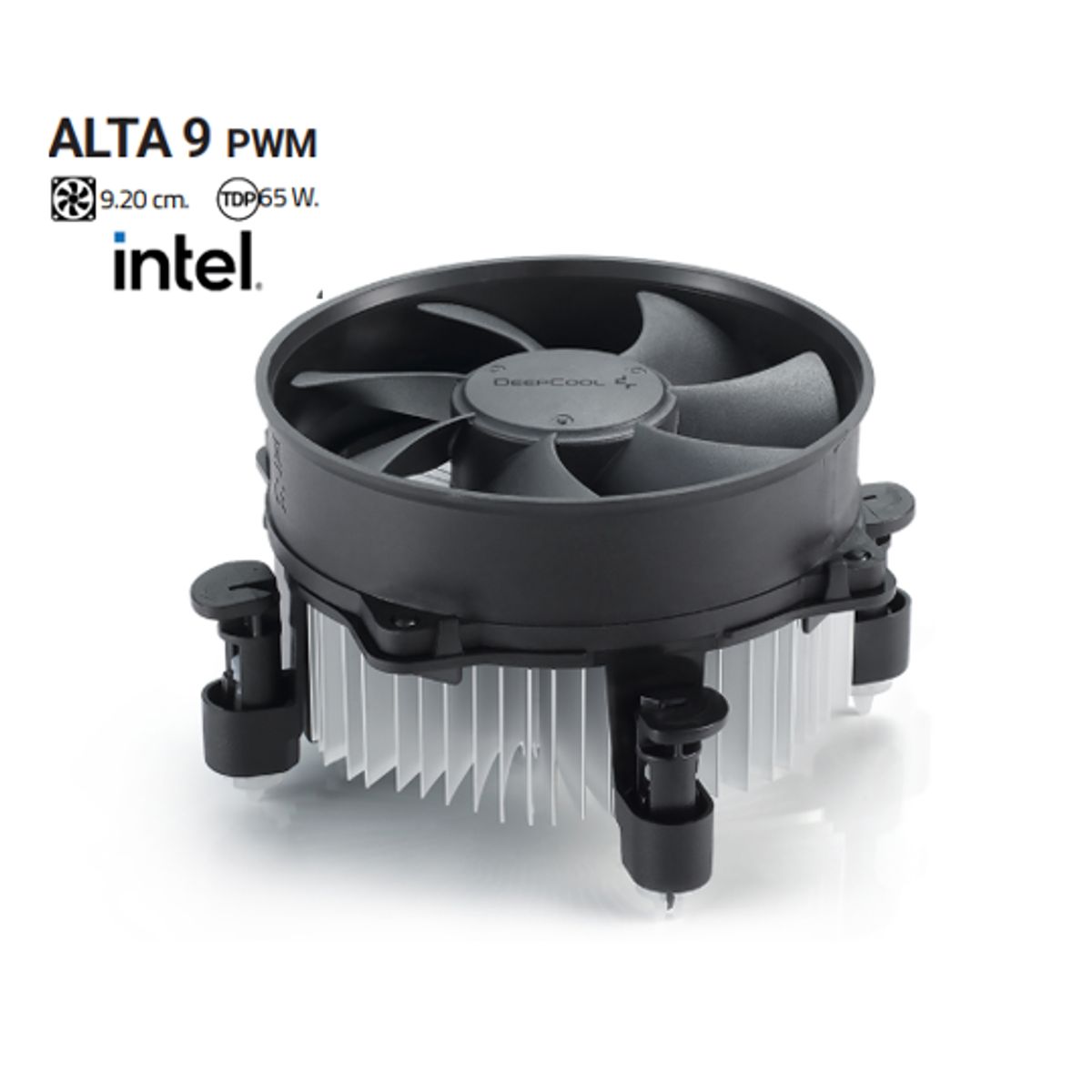 DEEPCOOL - Disipador Por Aire ALTA 9 PWM 9.20 cm.65 W. ALTURA: 69mm DEEPCOOL