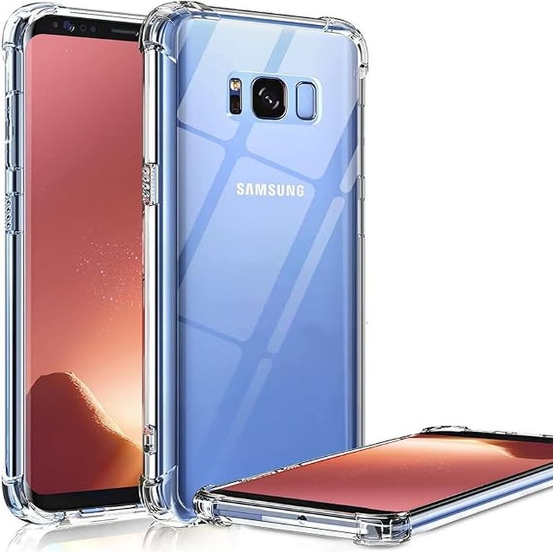 RINGKE - Funda Ringke Fusion Para Galaxy S8 - Flexible, Resistente A Golpes Y Trasera Transparente