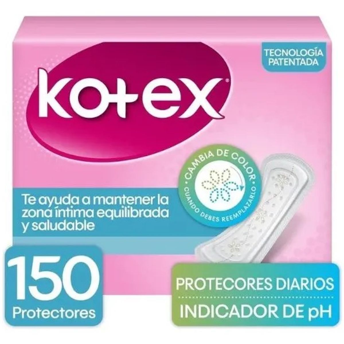 GENERICO - PROTECTORES DIARIOS KOTEX IND PH NORMAL 150 UNID