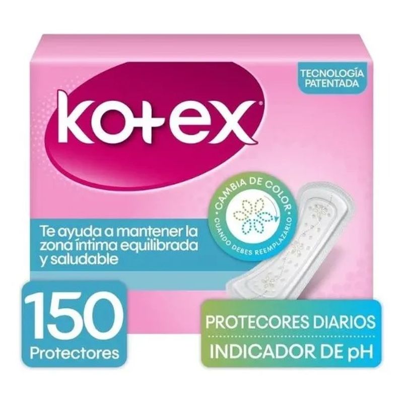 GENERICO - PROTECTORES DIARIOS KOTEX IND PH NORMAL 150 UNID
