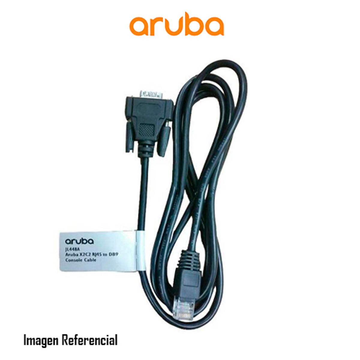 ARUBA - CABLE CONSOLA HPE ARUBA X2C2 RJ-45 A DB-9 PN JL448A
