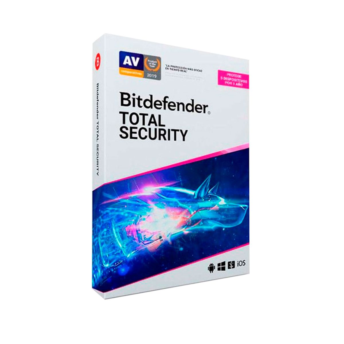 BITDEFENDER - ANTIVIRUS BITDEFENDER TOTAL SECURITY 5PC 12M PN SWB11030028