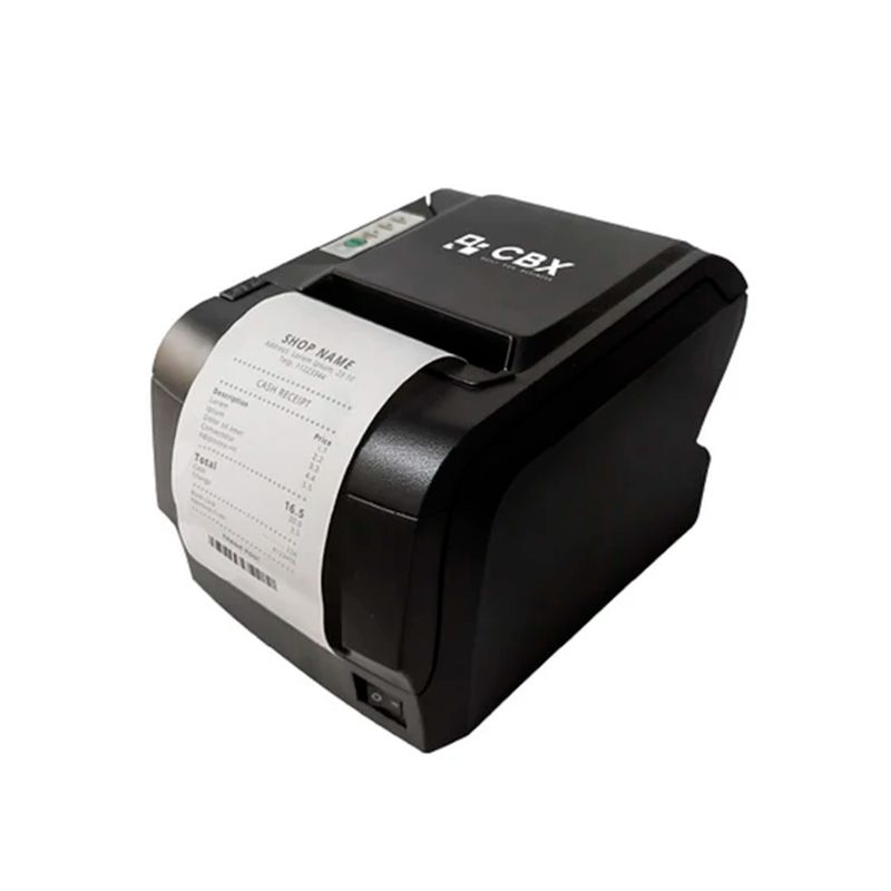 CBX - TICKETERA TÉRMICA 250 MMSEG USB-BLUETOOTH NEGRA PN POS-90BT