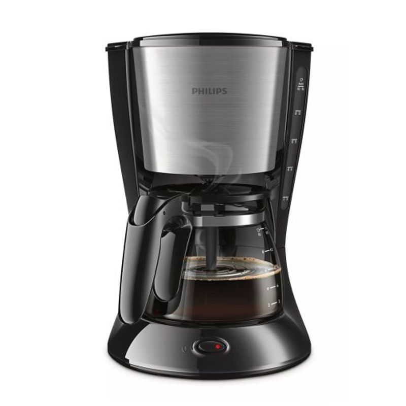 PHILIPS - Cafetera 12L Philips HD746220 Negro