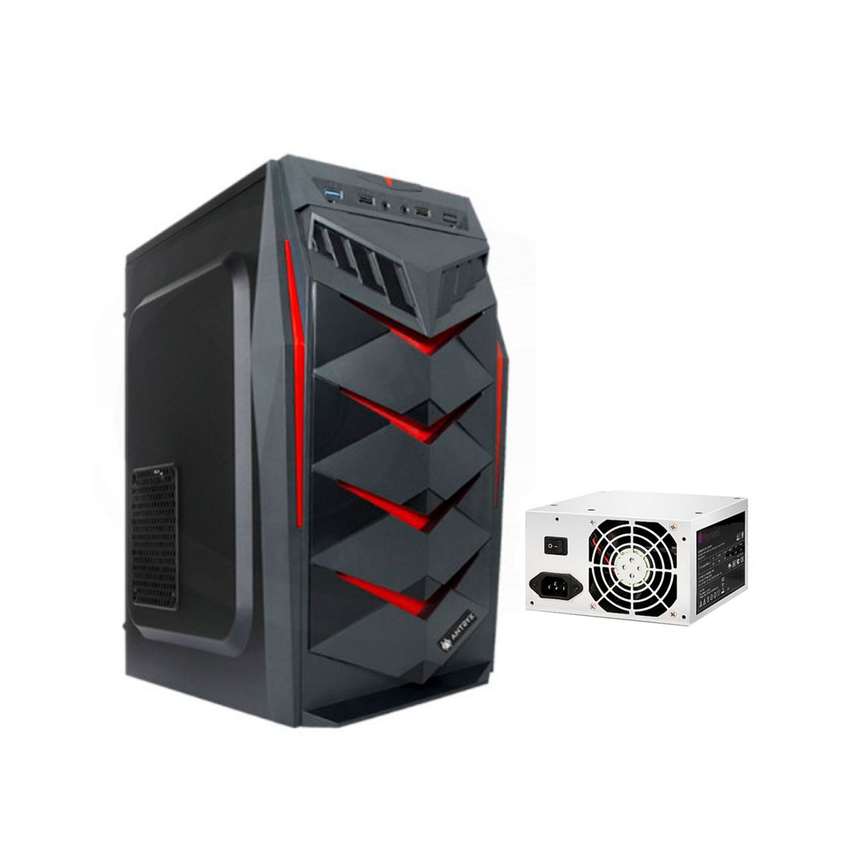 ANTRYX - CASE CFUENTE 350W ANTRYX ELEGANT 650 USB 30 PN AC-E650-350CP