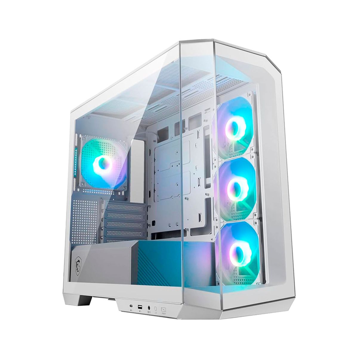 MSI - CASE MSI MAG PANO M100R PZ  BLANCO PN CSMSPANOM100RPW