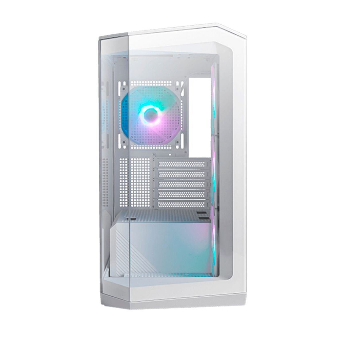 MSI - CASE MSI MAG PANO M100R PZ  BLANCO PN CSMSPANOM100RPW