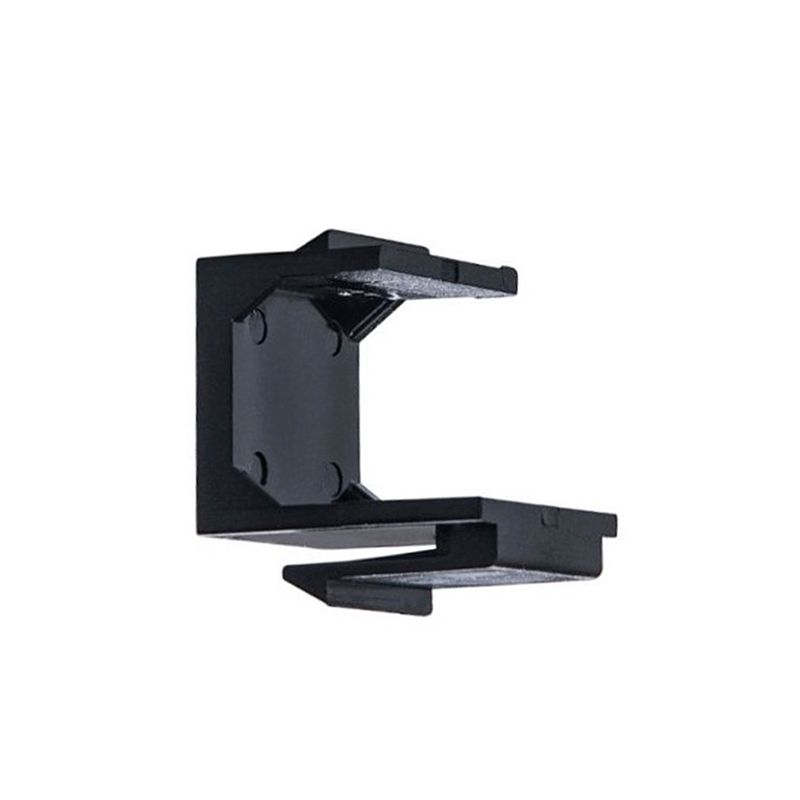 DIXON - TAPA DE ESPACIO SIN USO DIXON PARA PLACA FRONTAL DE PARED SIMPLE Y EJECUTIVA COLOR NEGRO - PN MU5-BBK