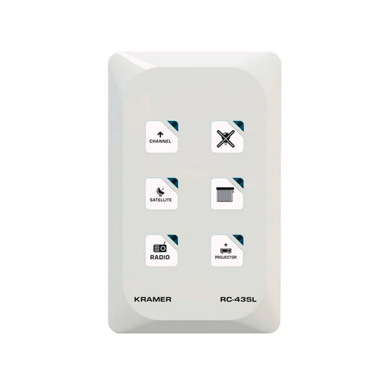 KRAFT - TECLADO NUMERICO KRAMER RC-43SL DE CONTROL POR ETHERNET 6 BOTONES 30-80342090