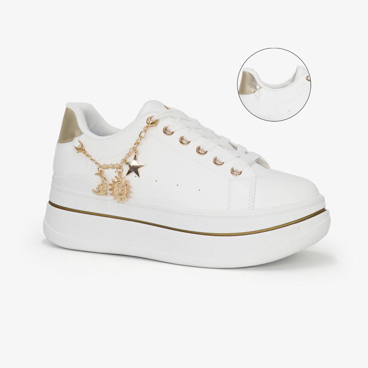 ARIANA BY PAR&SS - Zapatillas Urbanas Mujer ARIANA JH-25Q2 Blanco