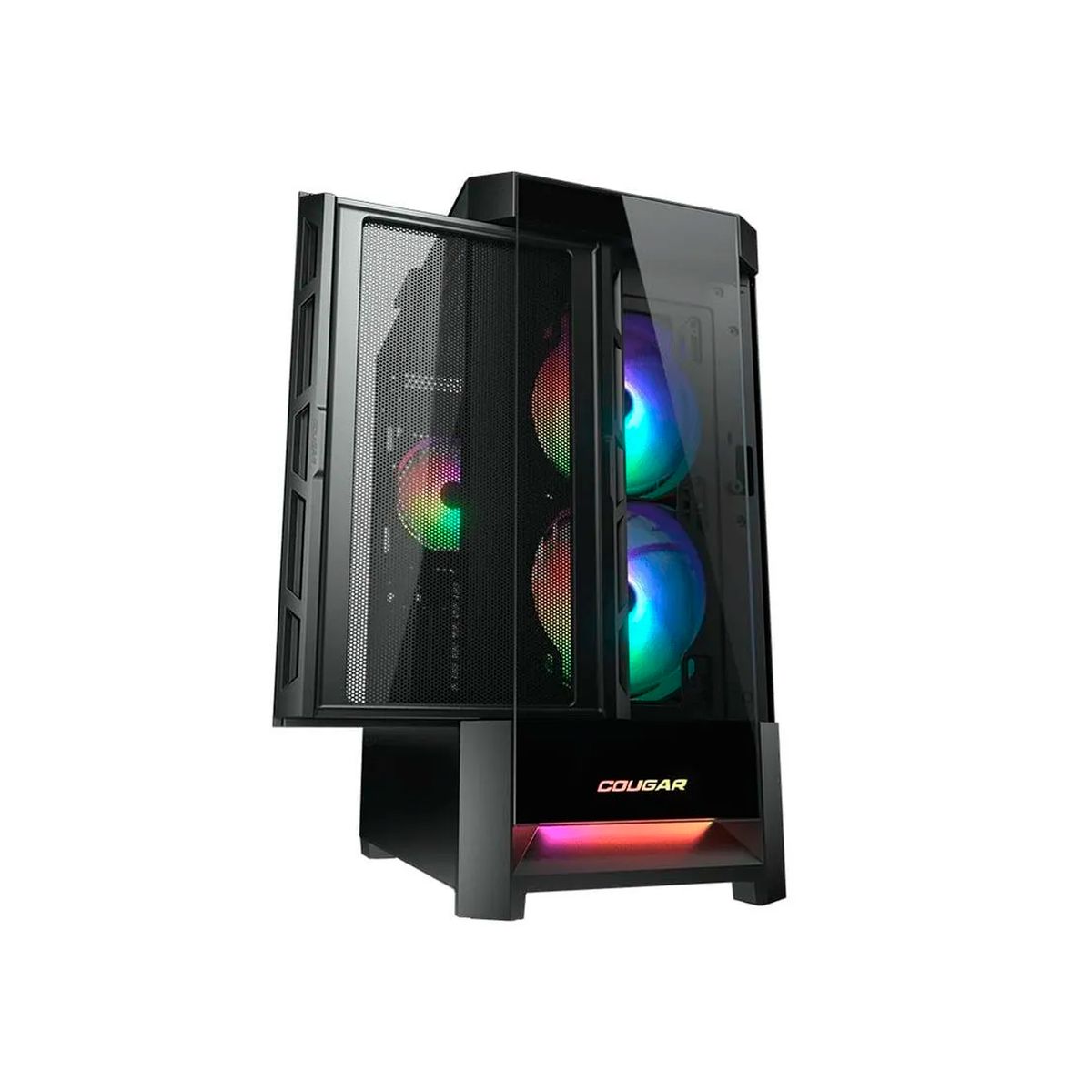 COUGAR - CASE GAMER MEDIA TORRE NZXT H7 FLOW NEGRO PN 385ZD100001