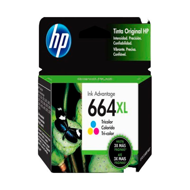 HP - CARTUCHO DE TINTA HP 664XL TRICOLOR REMANUFACTURADO PN F6V30AL-R
