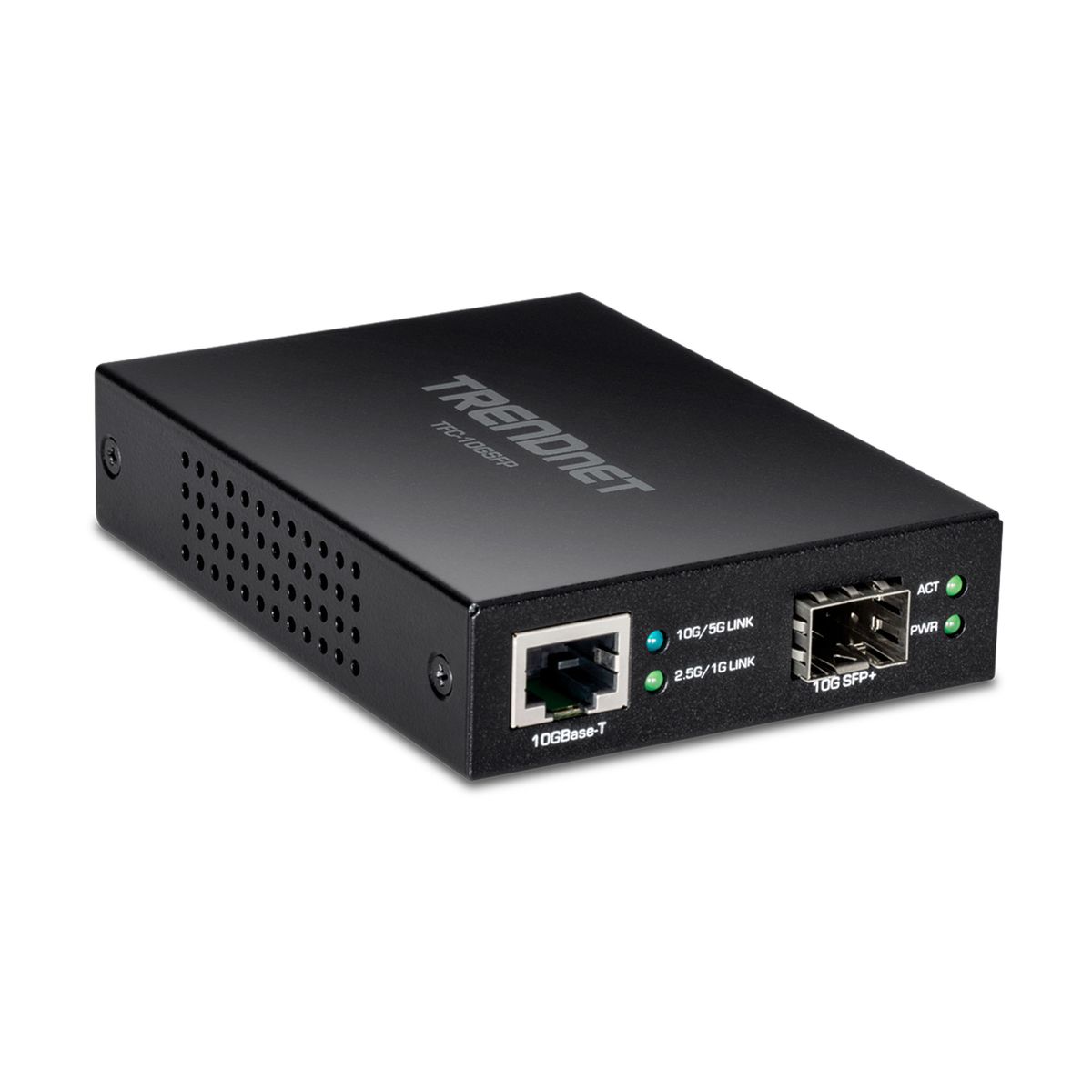 TRENDNET - CONVERTIDOR TRENDNET SFP A ETHERNET 10G FIBRA ÓPTICA PN TFC-10GSFP