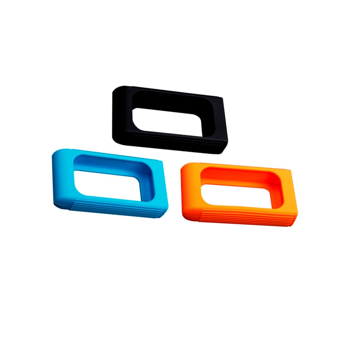 KINGSTON - ACCESORIO PARA SSD KINGSTON RUBBER SLEEVE 3-PACK BLACK BLUE ORANGE PN SSDACKTXSR13P