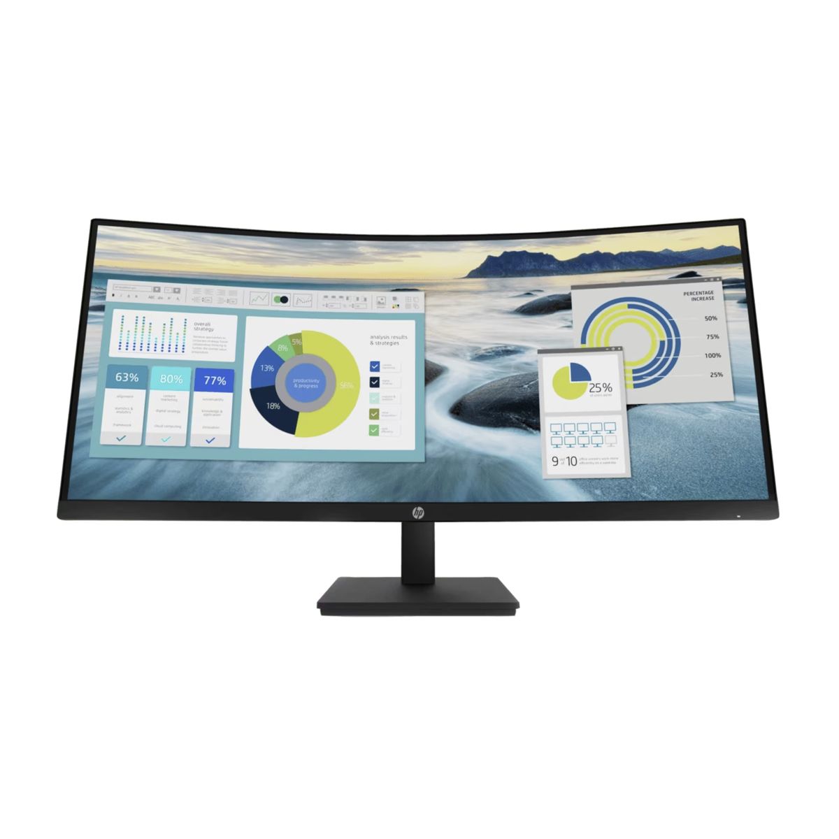 HP - MONITOR HP P34HC G4 34 WQHD 100HZ PN 21Y56AA