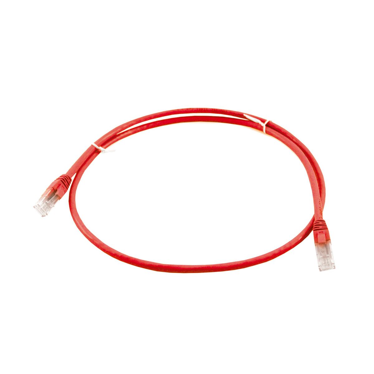 LS2 - PATCH CORD LS CAT6 2 METROS VELOCIDAD 1000MBPS O 1GBPS COLOR ROJO PN 12LS-PCUC6RD2
