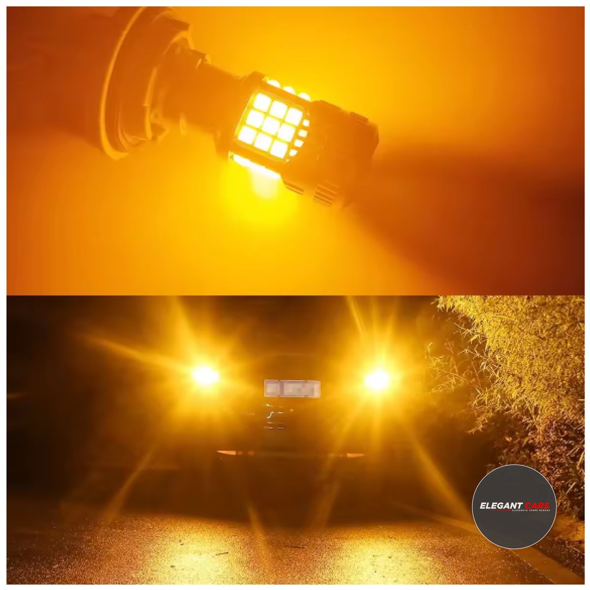 GENERICO - Luz LED Súper Potente con Ventilador– 1 Contacto para Direccional