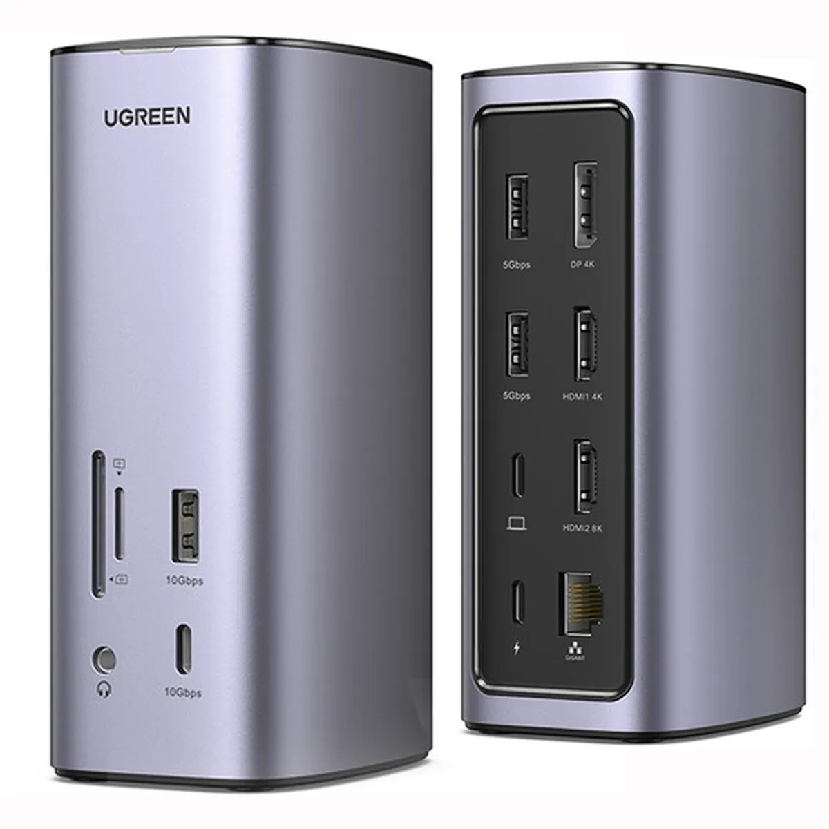 UGREEN - Ugreen USB-C Multifunctional Docking Station 12-en-1 8k
