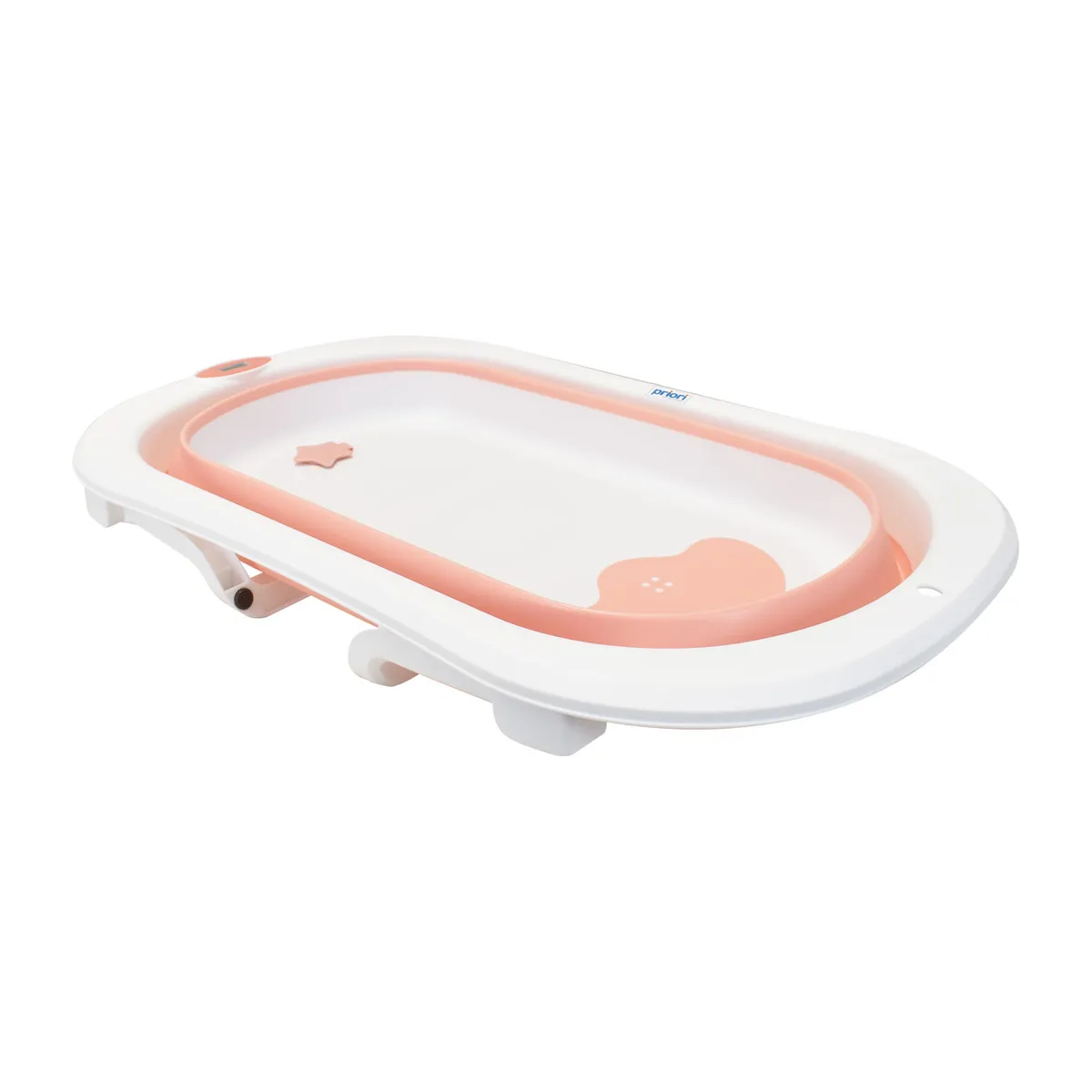 PRIORI - Bañera Para Bebé Plegable Priori Stand Rosa