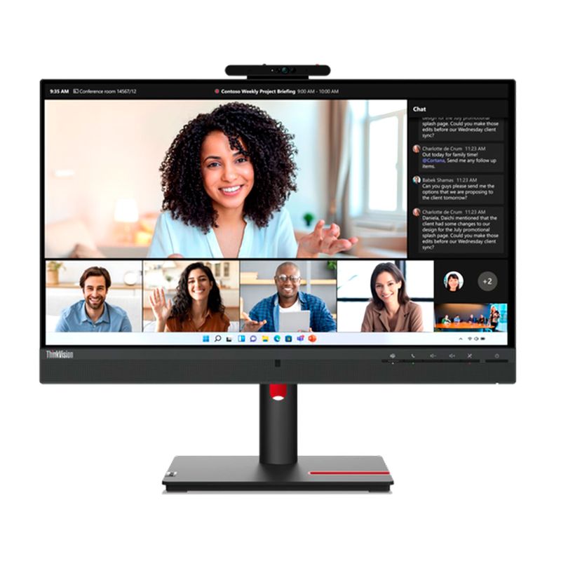 LENOVO - MONITOR LENOVO THINKVISION T24MV-30 238 FHD PN 63D7UAR3LA