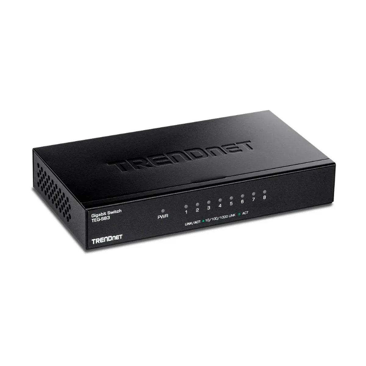 TRENDNET - SWITCH TRENDNET DE 8 PUERTOS GIGABIT PN TEG-S83