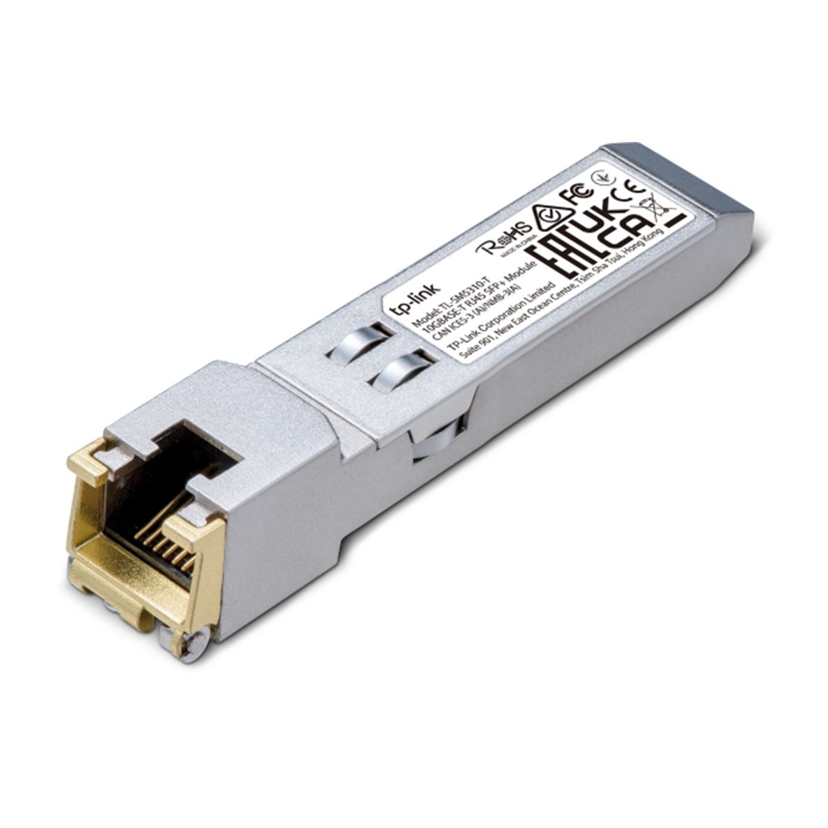 TP LINK - TRANSCEPTOR TP-LINK 10G BASE-T RJ45 SFP+30M A 10GBPS PN TL-SM5310-T