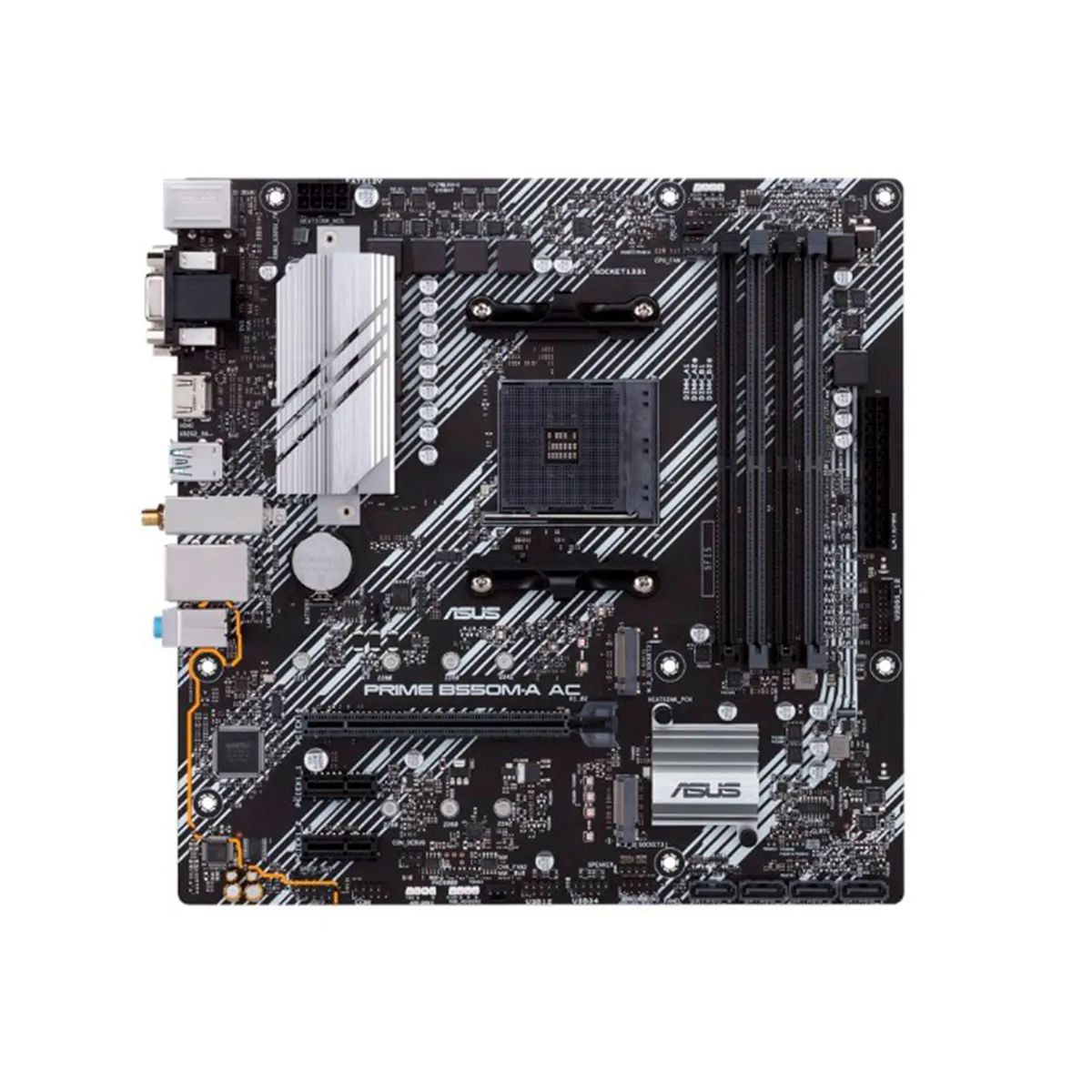 ASUS - PLACA MADRE ASUS PRIME B550M-A AC AM4 MICRO ATX DDR4
