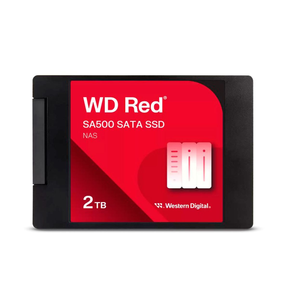 WESTER DIGITAL - DISCO ESTADO SÓLIDO WD RED SA500NAS 2TB 25 SATA - PN WDS200T2R0A
