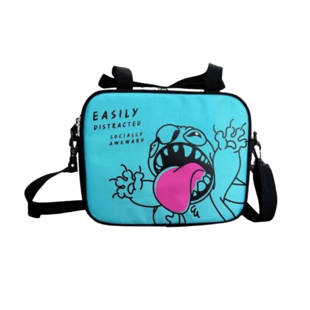 LILO & STITCH - Lonchera Premium Lilo & Stitch juvenil celeste