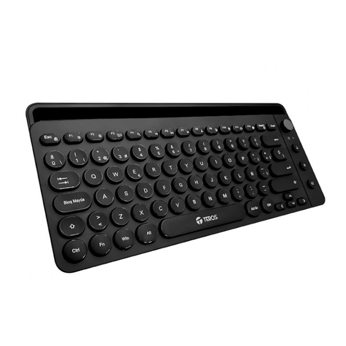 TEROS - TECLADO INALAMBRICO TEROS 24 GHZ 30  52 80 NEGRO PN TE-4064N