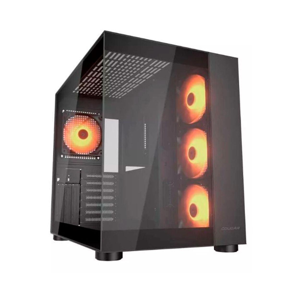 COUGAR - CASE COUGAR FV150 RGB BLACK ATX DUAL CHAMBER - PN 385KA100001