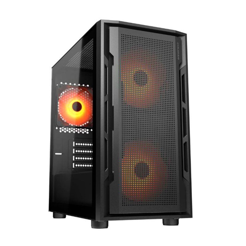 COUGAR - CASE COUGAR MINI TOWER UNIFACE BLACK - PN 3855C900003