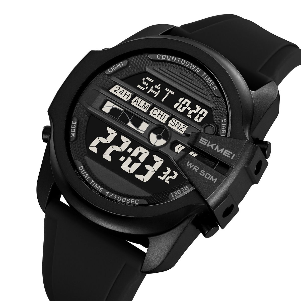 SKMEI - Reloj Skmei 2442 Digital negro para caballero